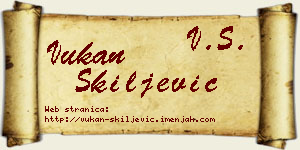 Vukan Škiljević vizit kartica